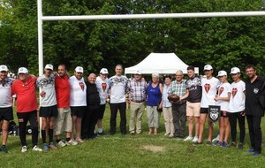 Inauguration du terrain de Rugby