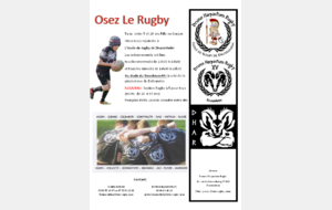 L’école de rugby de Drusenheim D.HA.R