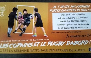 Semaine nationale des écoles de rugby